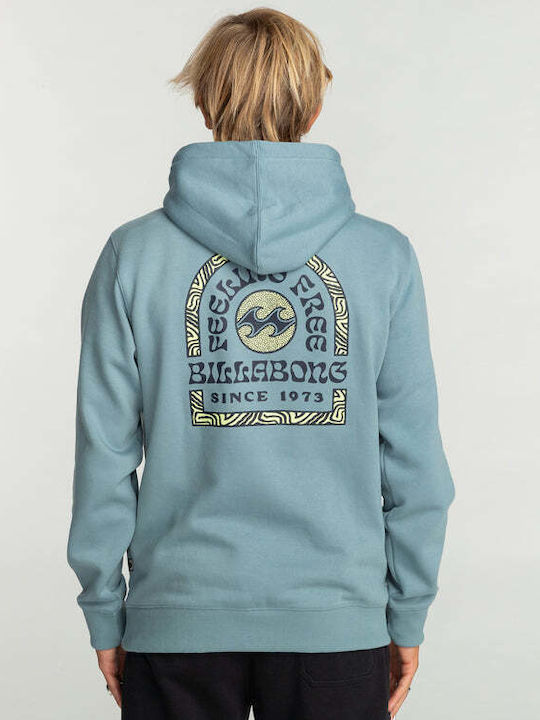 Sweatshirt mit Kapuze Blau