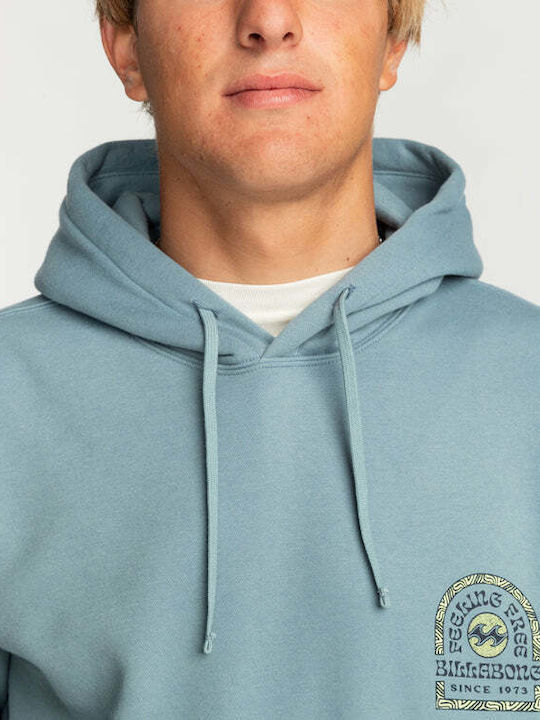 Sweatshirt mit Kapuze Blau