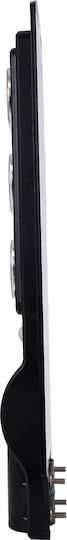 GloboStar Solar Road Light 12W 900lm Cold White 6000K with Motion Sensor and Photocell IP65 24x63x6cm