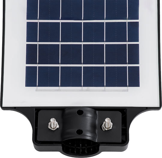 GloboStar Street Solar Light 9W 600lm Cold White 6000K with Motion Sensor and Photocell IP65 22cmx6cmx50cmcm