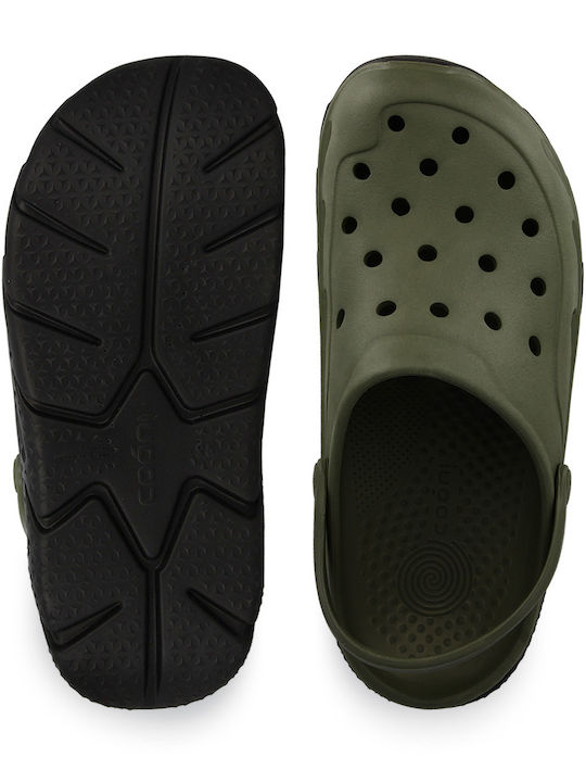 Coqui Men's Clogs Green