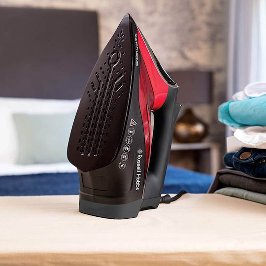 Russell Hobbs One Temperature Dampfbügeleisen 2600W mit Keramiksohle und kontinuierlicher Dampfabgabe 50g/min