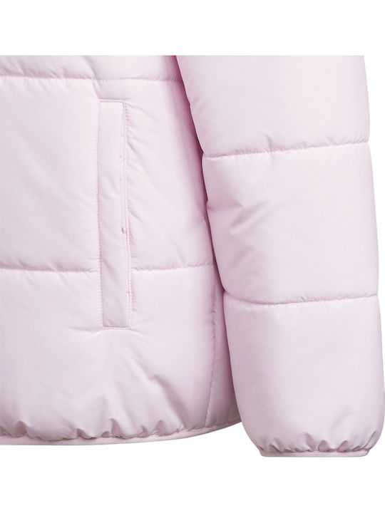 Kinder Sportjacke Kurz mit Kapuze Rosa
