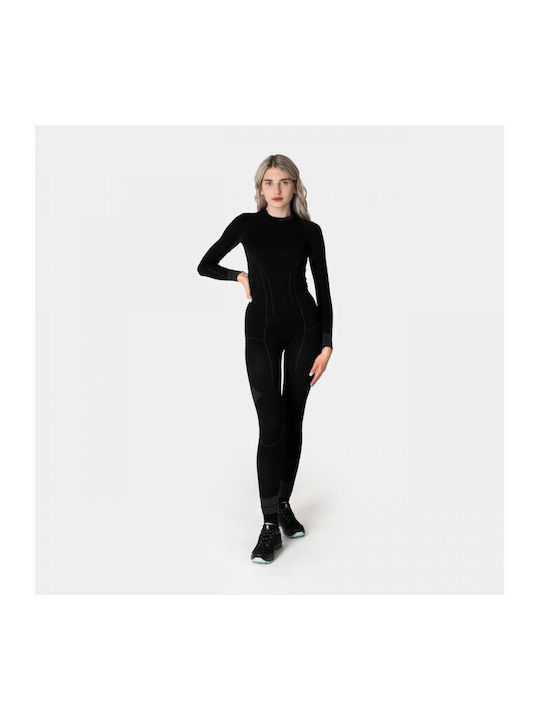 Alpinus Tactical Damen Thermo Set Schwarz