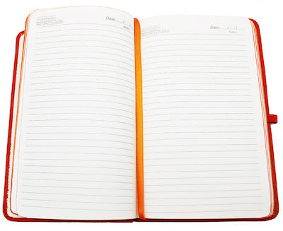 Notebook Block 80 Sheets with Blank Pages , Elastic and Pen Holder White