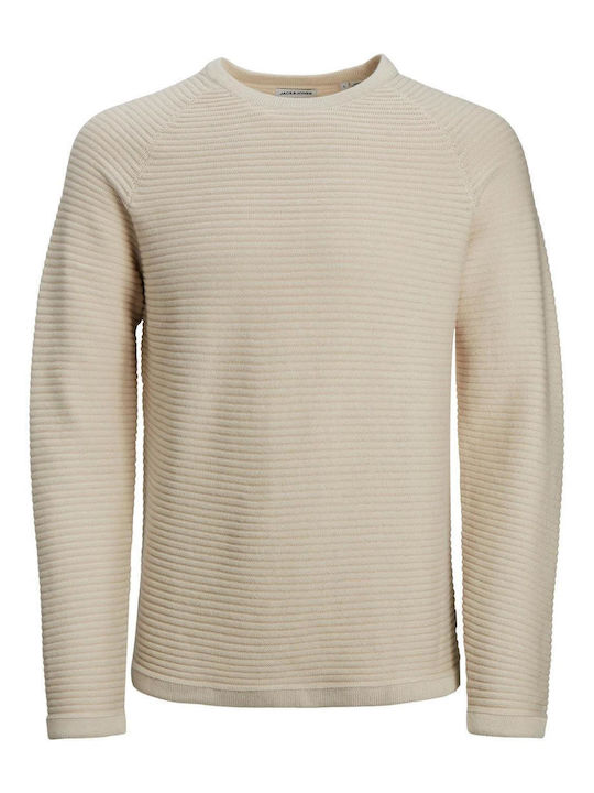 Jack & Jones Herren Langarm-Pullover Moonbeam