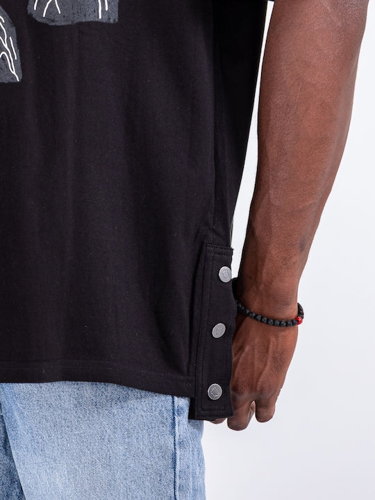 T-shirt Μαύρο