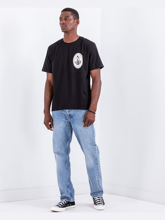 T-shirt Μαύρο