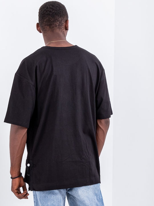 T-shirt Μαύρο