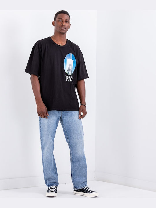 T-shirt Μαύρο
