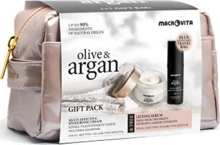 Macrovita Olive & Argan Fift Pack Σετ Περιποίησης για Ενυδάτωση
