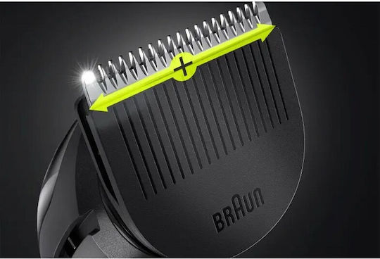 Braun Σετ Επαναφορτιζόμενης Κουρευτικής Μηχανής Καφέ MGK3335