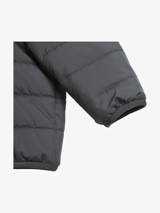 Kids' Sports Jacket Long with Hood Black