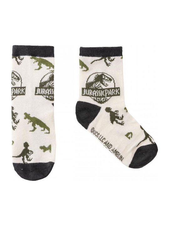 Cerda Παιδικές Κάλτσες Μακριές Jurassic Park Πολύχρωμες 5 Ζευγάρια