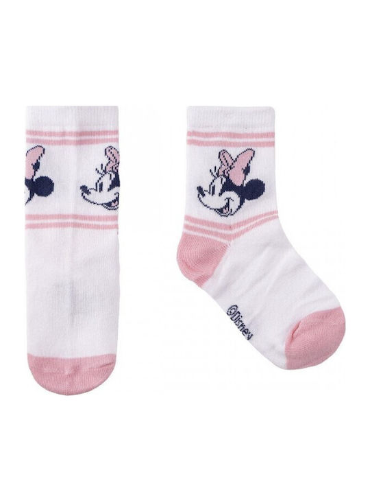 Cerda Kids' Knee-High Socks Minnie Mouse Multicolour 5 Pairs