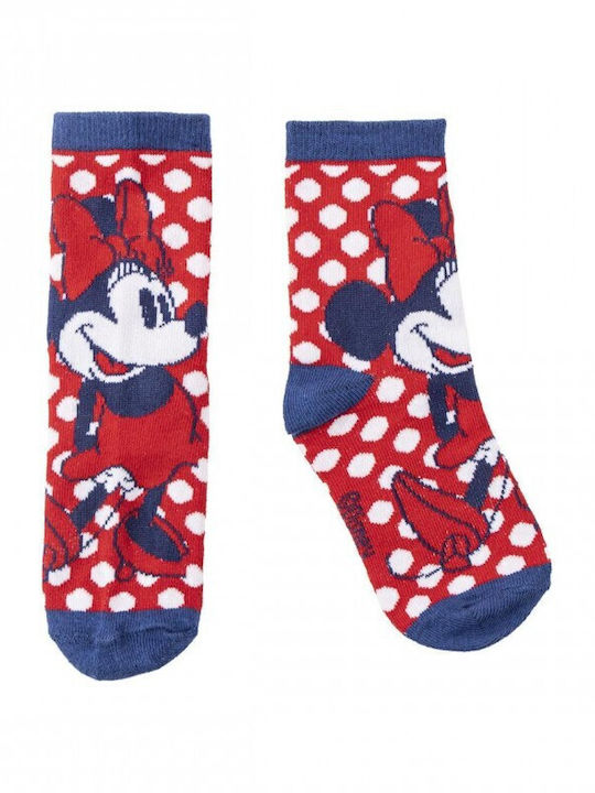 Cerda Kids' Knee-High Socks Minnie Mouse Multicolour 5 Pairs