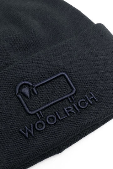 Knitted Beanie Cap Navy Blue