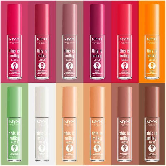 NYX Professional Makeup This Is Milky Lip Gloss 16 Coquito Shake 4ml