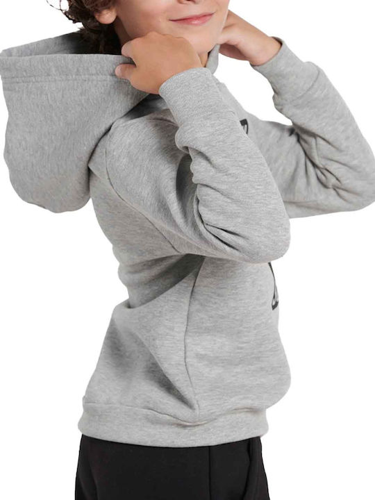 Kids Sweatshirt with Hood Gray