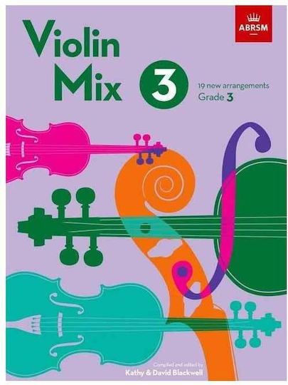 Oxford University Press Blackwell Violin Mix 3 Παρτιτούρα για Βιολί / Έγχορδα / Ορχήστρα