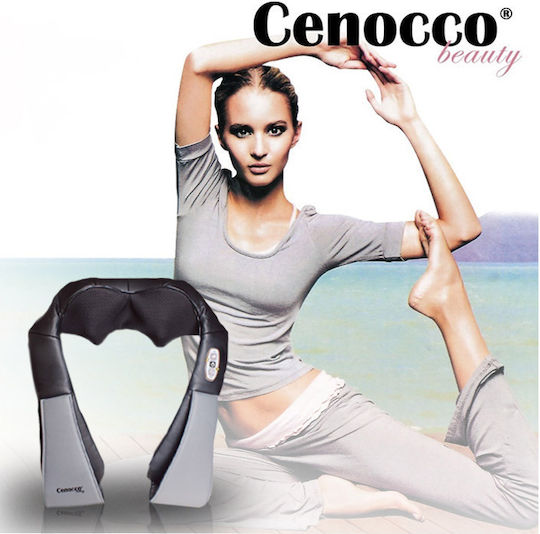 Cenocco Black Massage Device Shiatsu for the Neck with Heating Function Black