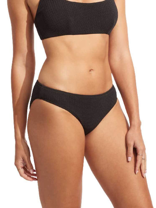 Seafolly Bikini Slip Black