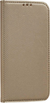 Senso Smart Magnet Synthetic Leather Book Gold (Galaxy A50)