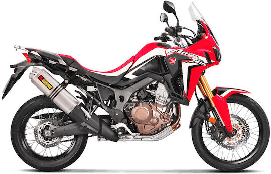 Akrapovic Τελικό Εξάτμισης Μοτοσυκλέτας για Honda CRF 1000L Africa Twin