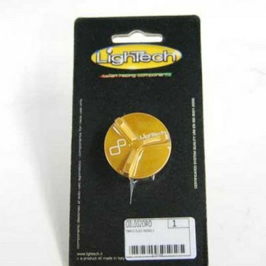 Lightech Capac de ulei pentru Suzuki / Aprilia Motociclete Auriu OIL001ORO