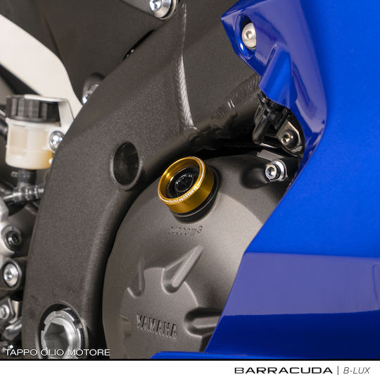 Barracuda Öldeckel Schwarzer Öldeckel Motorrad Schwarz HN102