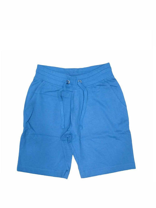 Cotton Point Men's Athletic Shorts Blue