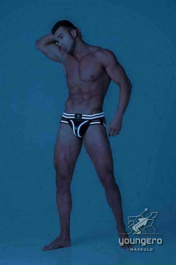 Maskulo Мъжки секси джокстрап Черен