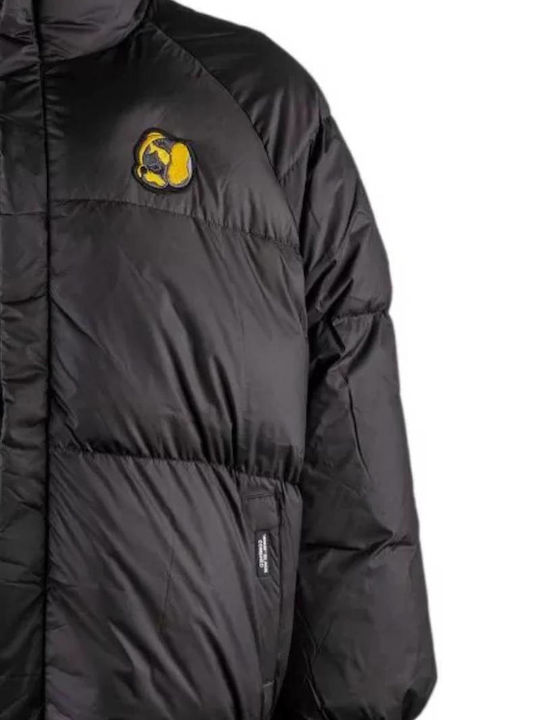 Winter Jacke Puffer Schwarz