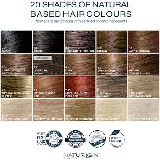 Naturigin Haarfärbemittel Natural Medium Blonde 7.0