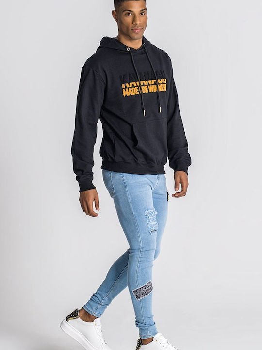 Sweatshirt with Hood Black