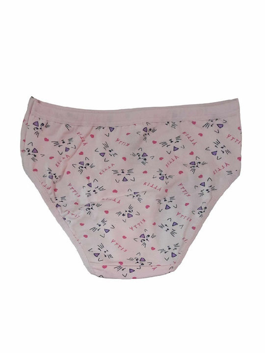 Afoi Giannakopouloi Kids' Brief Pink