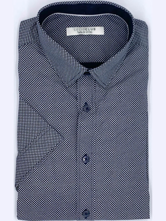 Kurzärmlig Hemd Marineblau