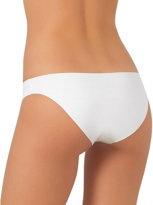 Jadea Cotton Women's Slip Seamless White