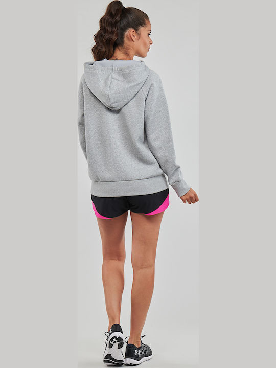 Under Armour Rival Sweatshirt Gray mit Kapuze
