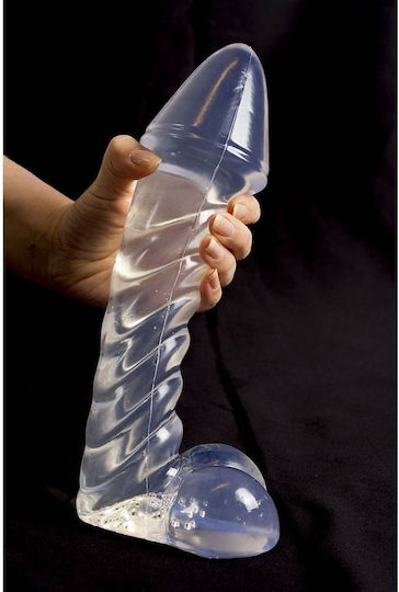 Kiotos Dinoo Irritator Monster Realistic Dildo with Scrotum Transparent 29cm