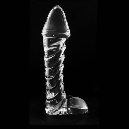 Kiotos Dinoo Irritator Monster Realistic Dildo with Scrotum Transparent 29cm