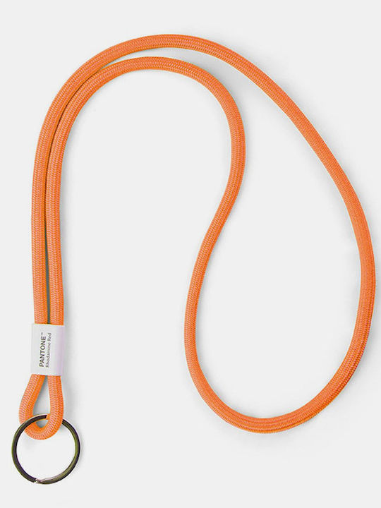 Pantone Metallic Orange Keychain