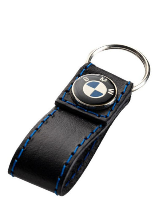 BMW Μπρελόκ Δερμάτινο Μπλε