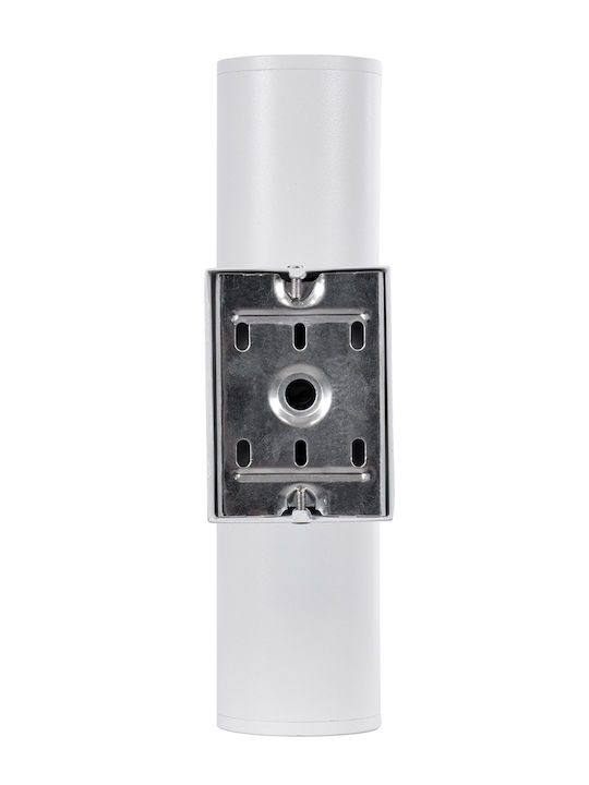 GloboStar Wally Wall-Mounted Outdoor Spot GU10 IP65 Double Beam 6.4x11x25cm