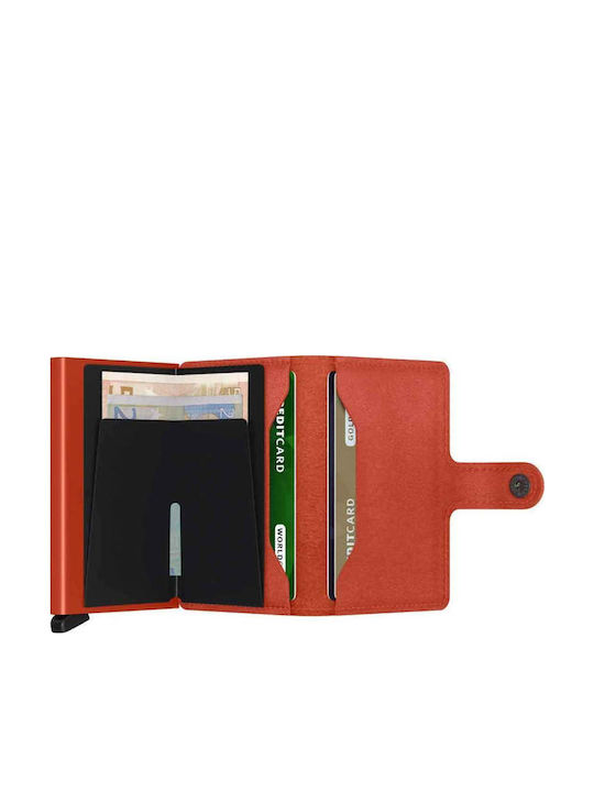 Men's Wallet Cards Orange