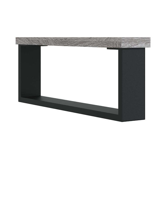 Cabinet Storage Made of Metal & Wood L34.5xW34xH90cm