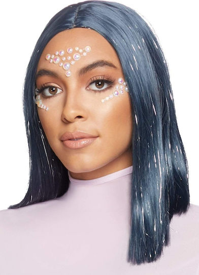 Leg Avenue Секси Стикери Liri White Face Jewels Бели