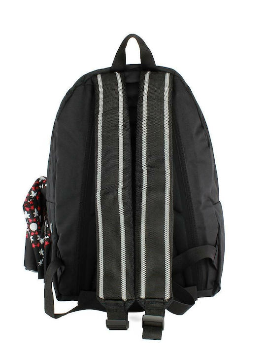 Polo Original Scarf School Bag Backpack Junior High-High School Black with Water Bottle Holder 20Liters 2023