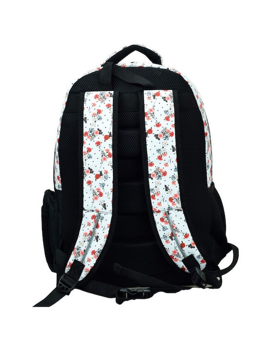 Back Me Up School Bag Backpack Elementary, Elementary Red with Water Bottle Holder 40Liters