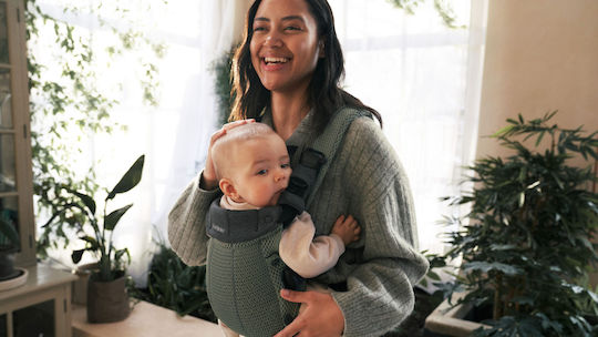 BabyBjorn Classic Carrier Harmony 3D Mesh Dark Green with Maximum Weight 15kg